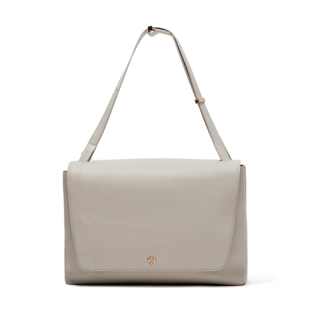 Dagne Dover Simone Leather Satchel Hand Bag Purse